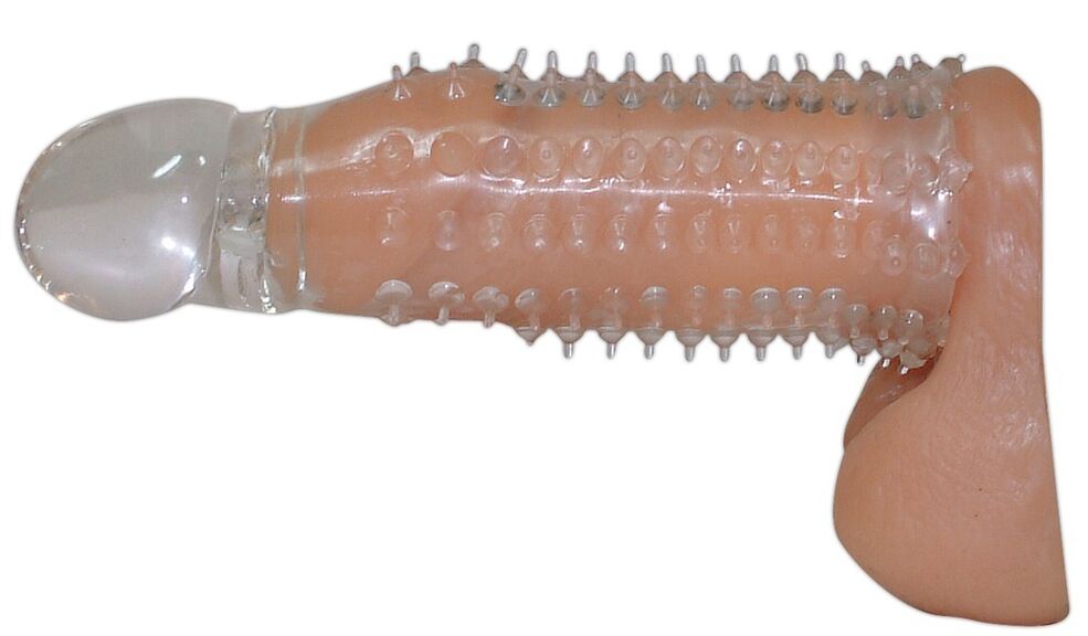 The nozzle gives volume to the penis during sex